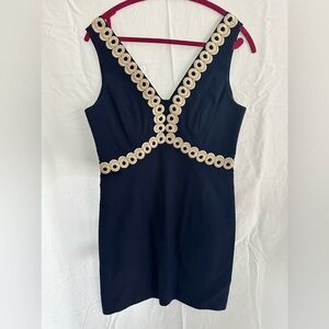 Lilly Pulitzer Esme Navy Blue shift dress